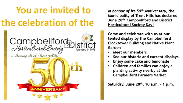 Invitation to Celebration of C&DHS 50th Anniversary