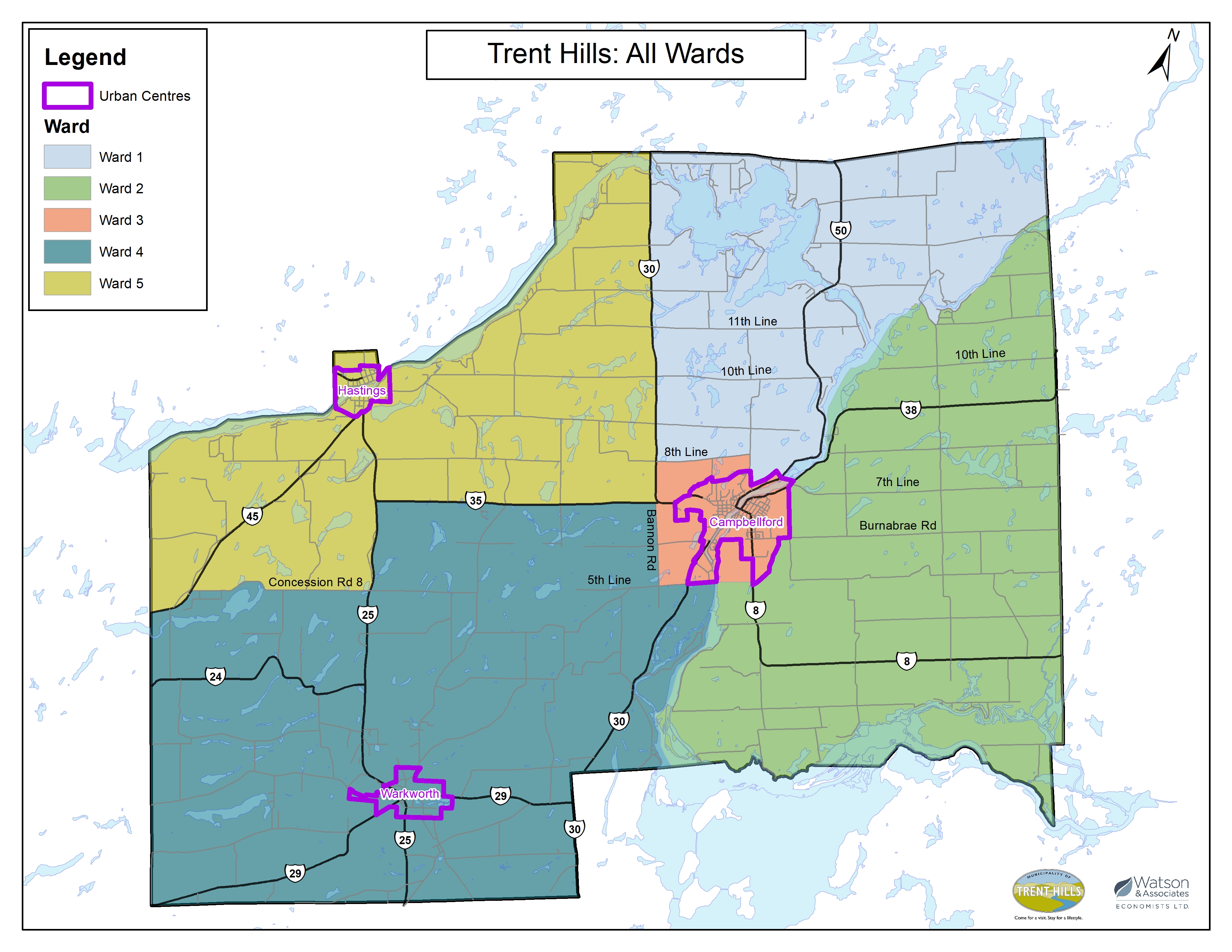 New Ward Boundaries map