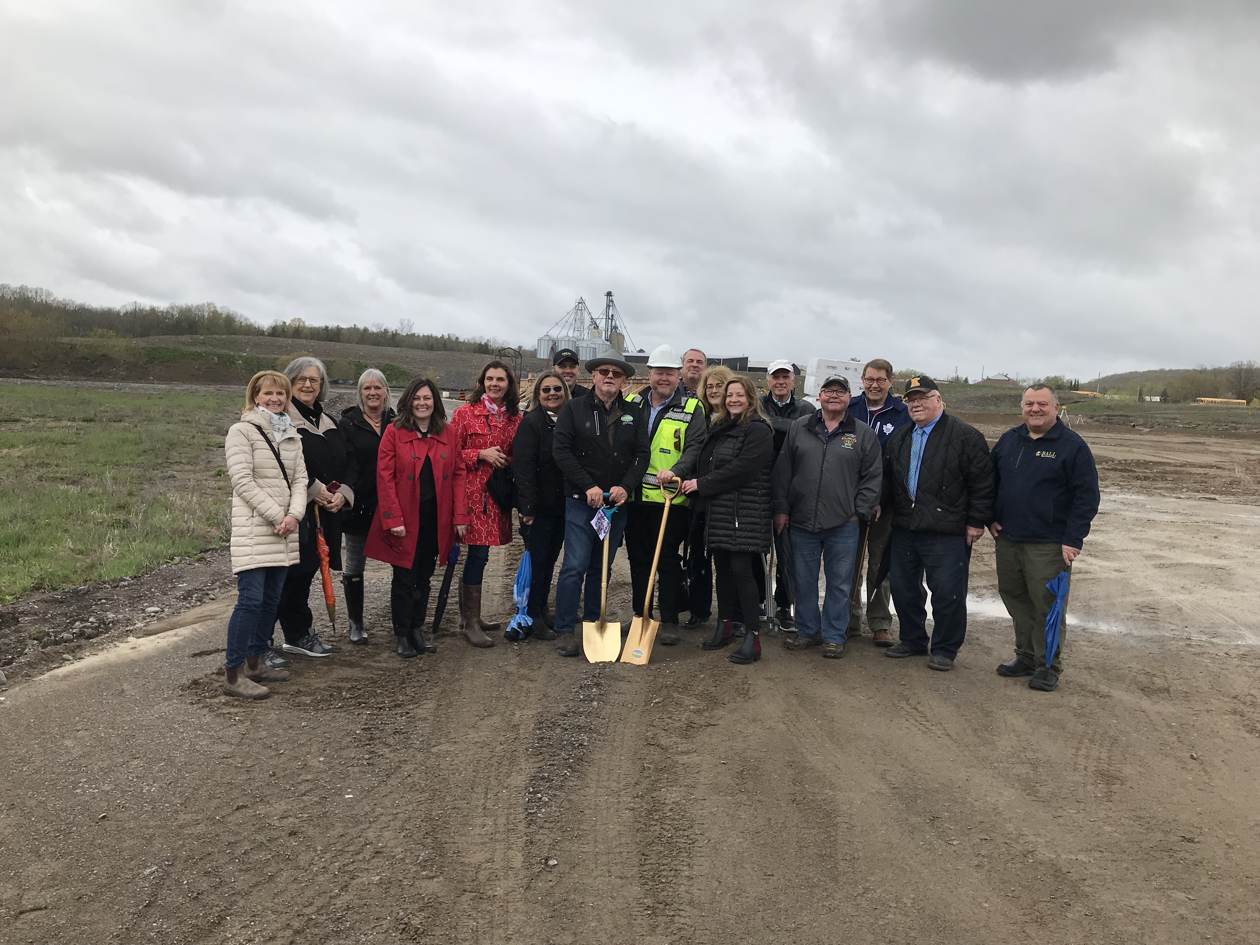 Groundbreaking at new Recreation and Wellness Centre
